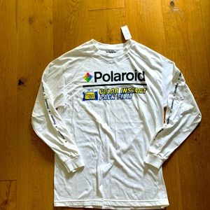 Men’s Polaroid Long sleeve Graphic Tee- XL